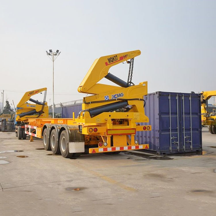 XCMG Official Pickup Crane MQH37A Container Side Lifter 37 Ton Pickup With Crane For Sale